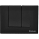 Кнопка для инсталляции BERGES NOVUM S5 Soft Touch чёрная