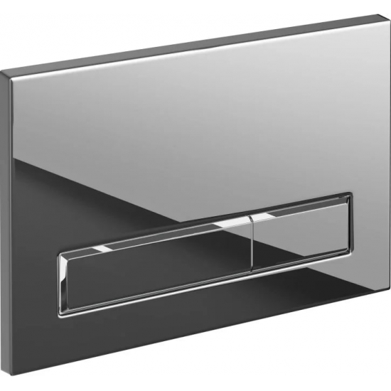 Кнопка для инсталляции CERSANIT Blick 64114 пластик хром глянцевый