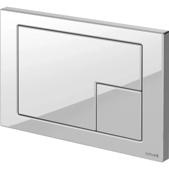 Кнопка для инсталляции CERSANIT Corner 64077 пластик белая