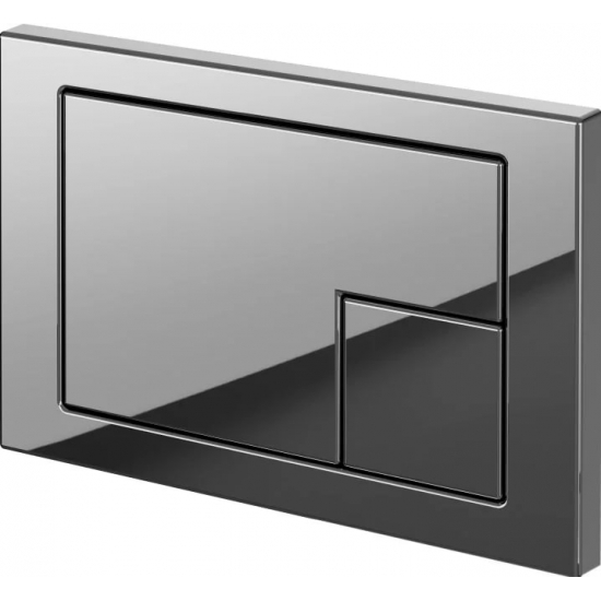 Кнопка для инсталляции CERSANIT Corner 64108 пластик, хром глянцевый