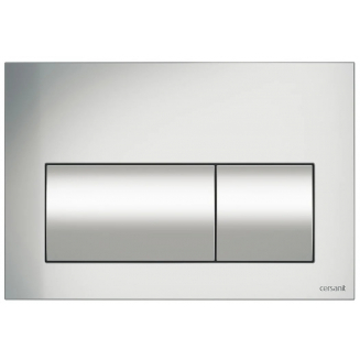 Кнопка для инсталляции CERSANIT Presto P-BU-PRE/Cm пластик, хром матовый