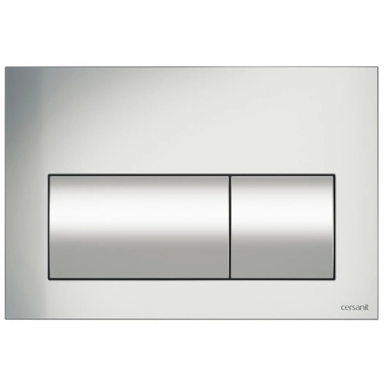 Кнопка для инсталляции CERSANIT Presto P-BU-PRE/Cm пластик, хром матовый