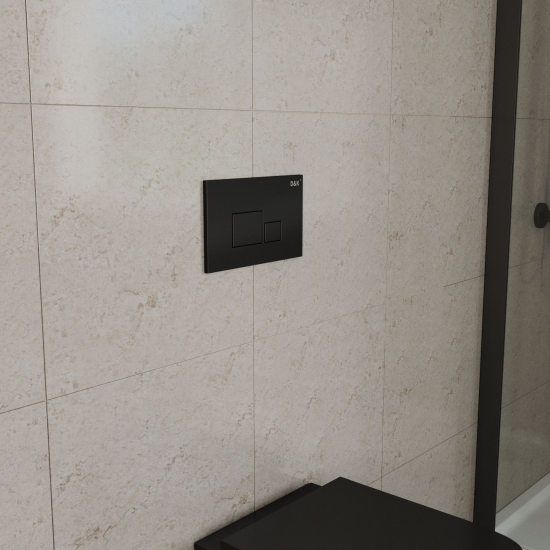 Кнопка для инсталляции  D&K Quadro DB1519025 чёрный