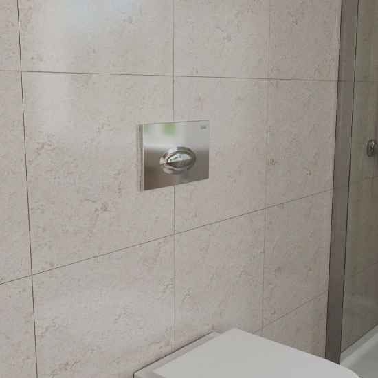 Кнопка для инсталляции  D&K Rhein.Marx DB1399001 хром