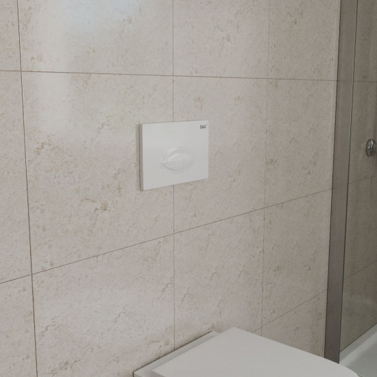 Кнопка для инсталляции  D&K Rhein.Marx DB1399016 белый