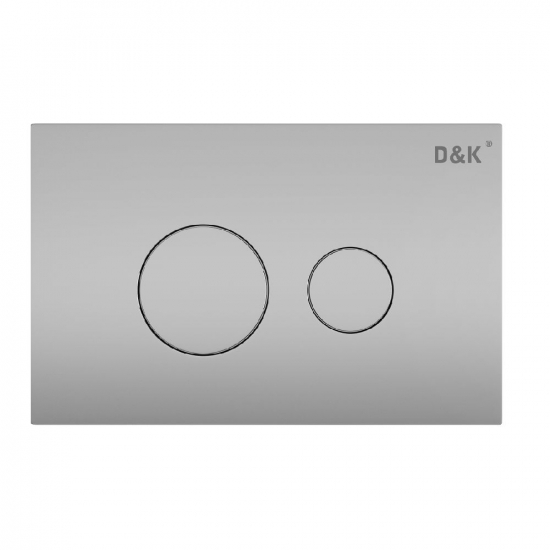 Кнопка для инсталляции  D&K Venice DB1029002 хром матовый