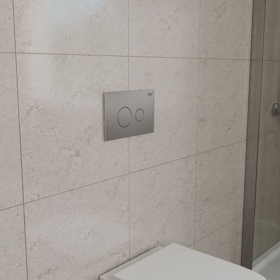 Кнопка для инсталляции  D&K Venice DB1029002 хром матовый