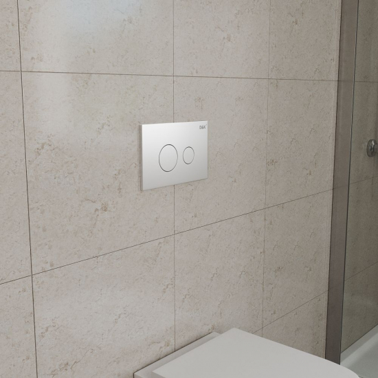 Кнопка для инсталляции  D&K Venice DB1029016 белый