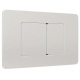 Кнопка для инсталляции WAVE SS01 прямоугольная, белый