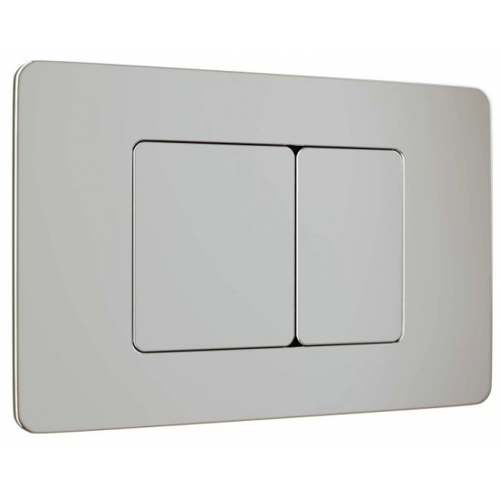 Кнопка для инсталляции WAVE SS03 прямоугольная, хром