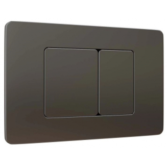 Кнопка для инсталляции WAVE SS08 прямоугольная, чёрный графит