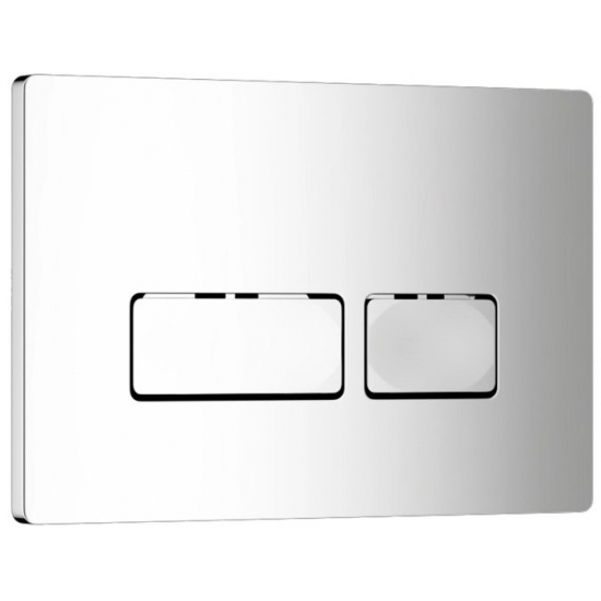 Кнопка для инсталляции WAVE V3 прямоугольная, хром