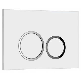 Кнопка для инсталляции WAVE W1 круглая, белый