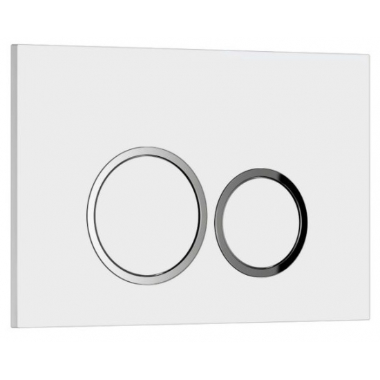 Кнопка для инсталляции WAVE W1 круглая, белый