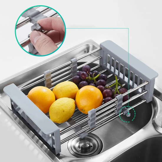 Коландер FRANK PROFI 75890 для моек, серый