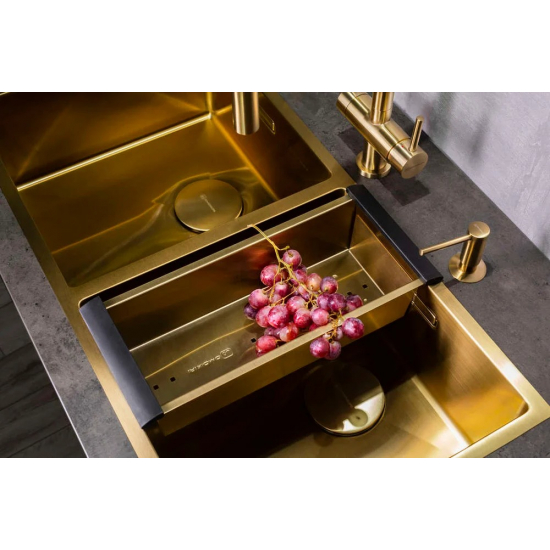 Коландер OMOIKIRI CO-02 LG светлое золото