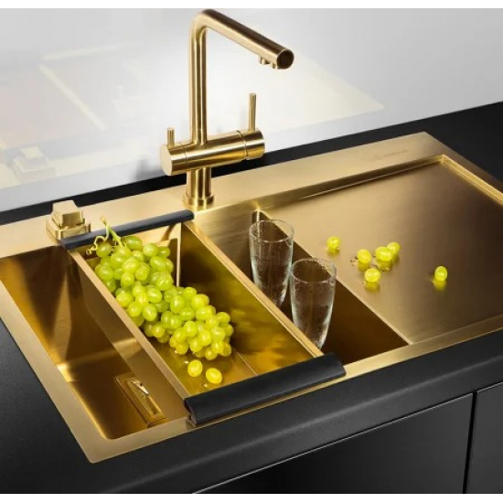 Коландер OMOIKIRI CO-02 LG светлое золото