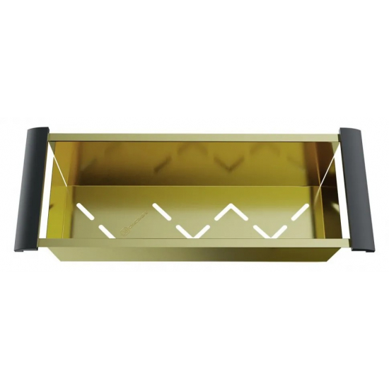 Коландер OMOIKIRI CO-04-LG для моек, нержавеющая сталь, светлое золото