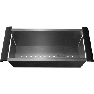 Коландер OMOIKIRI CO-05-GM для моек, нержавеющая сталь, вороненая сталь