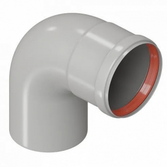 Колено/Отвод соединительное KRATS D80 90-градусов (мама/папа)