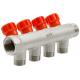 Коллектор регулируемый VRT на 4 контура 3/4"x1/2" 524078