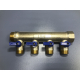 Коллектор с кранами FRAP на 4 контура 1"x3/4" FM F403.4