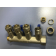 Коллектор с кранами FRAP на 4 контура 3/4"x16 FM F401.4