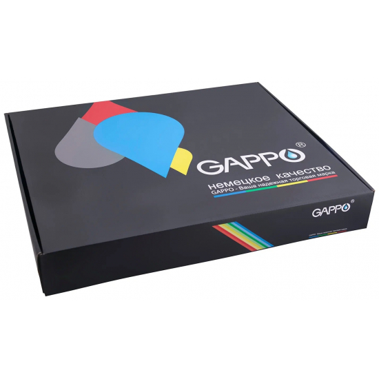 Коллекторная группа с расходомерами GAPPO G424.4 на 4 контура 1x3/4" нержавейка