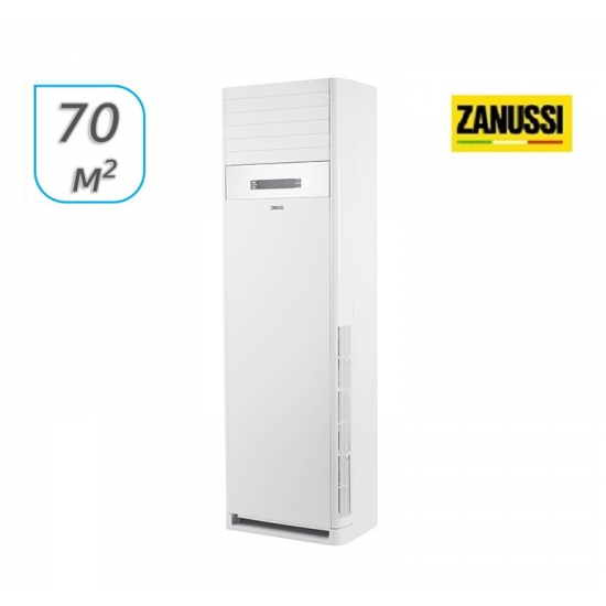 Колонный кондиционер ZANUSSI ZACF-24 H/N1 комплект (блок внутренний, блок внешний)