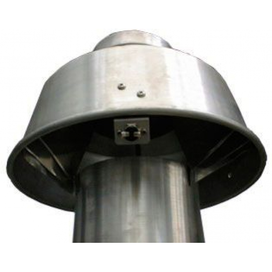 Колпак дымовой со стабилизатором 160 мм для BAXI Slim 1.400 iN, 1.490 iN