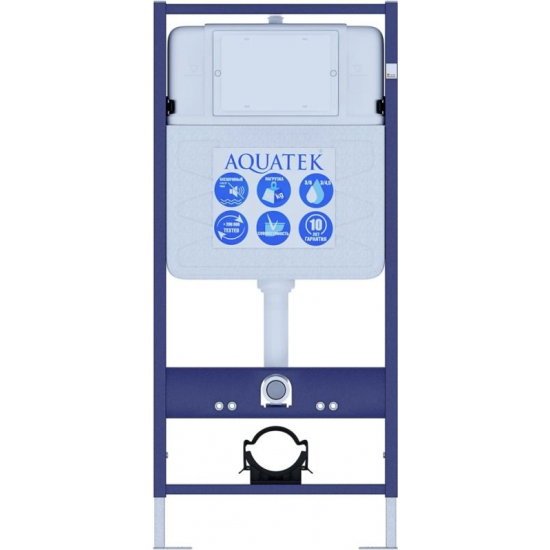 Комплект AQUATEK Поларис-016 (инсталляция Standart, крепеж, унитаз AQ0700-00, клавиша KDI-0000016)