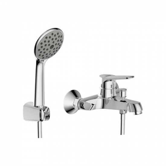 Комплект для ванной BRAVAT Eco 3 в 1 F00313C хром