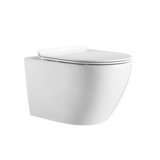 Комплект инсталляции HOLLER MQ100 (3 в 1), унитаз HOLLER WALL, клавиша Holler GPE хром