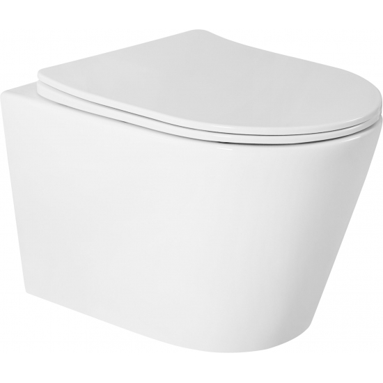 Комплект инсталляции HOLLER MQ102 (3 в 1), унитаз HOLLER SHELL Торнадо, клавиша Holler GPE хром