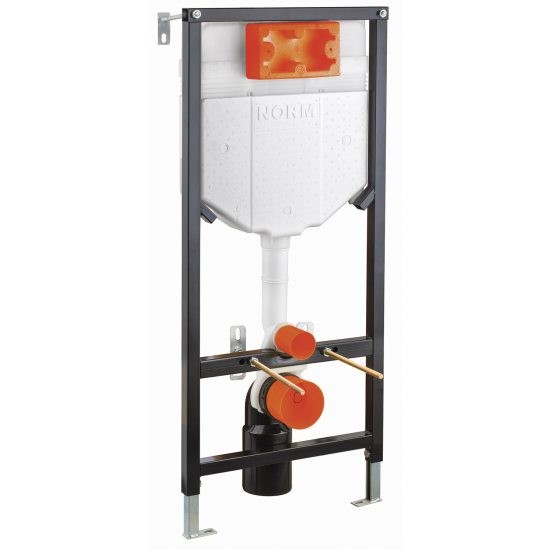 Комплект инсталляции NORM Fit L-Box 9773B099-7207 инсталляция, клавиша хром, унитаз с микролифтом