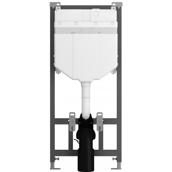 Комплект инсталляции NORM Fit L-Box 9773B099-7207 инсталляция, клавиша хром, унитаз с микролифтом