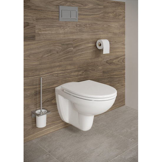 Комплект инсталляции NORM Fit L-Box 9773B099-7207 инсталляция, клавиша хром, унитаз с микролифтом