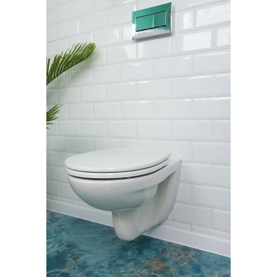 Комплект инсталляции NORM Fit L-Box 9773B099-7207 инсталляция, клавиша хром, унитаз с микролифтом