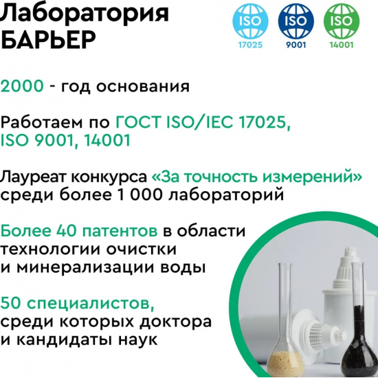 Комплект картриджей БАРЬЕР ПРОФИ Жесткость Сити