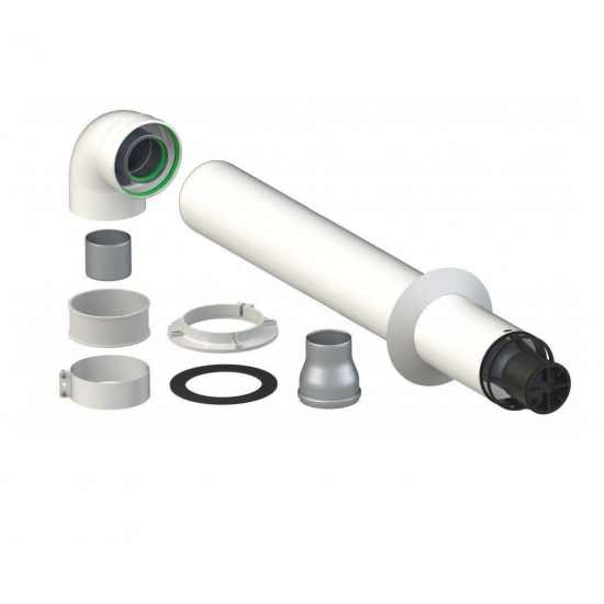 Комплект коаксиального дымохода MIZUDO 125/80