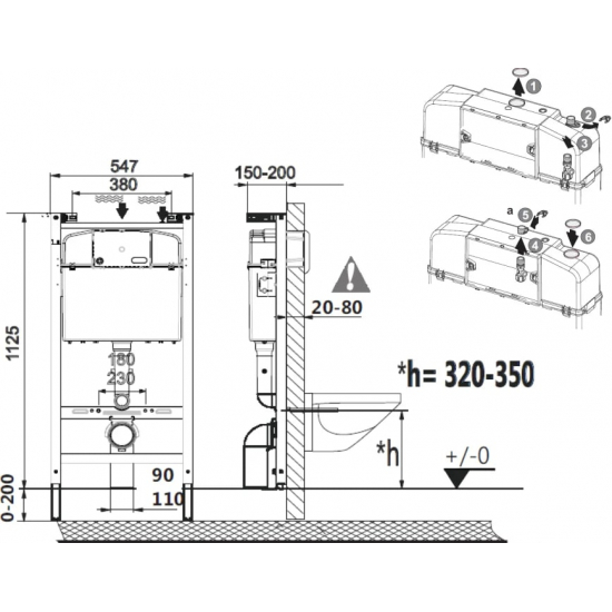 Комплект ROCA Pack Dama Senso 893104090 инсталляция, унитаз подвесной, крышка микролифт, кнопка 
