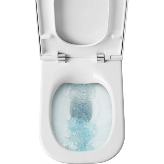 Комплект ROCA The Gap Rimless 893104100 инсталляция, унитаз подвесной, кнопка, крышка микролифт 