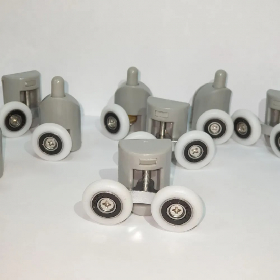 Комплект роликов для душевой кабины (2 двойных + 2 одинарных) Erlit на 1 дверь