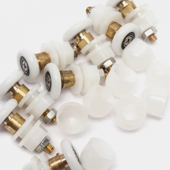 Комплект роликов для душевой кабины одинарных (8 шт) №1-19-Б