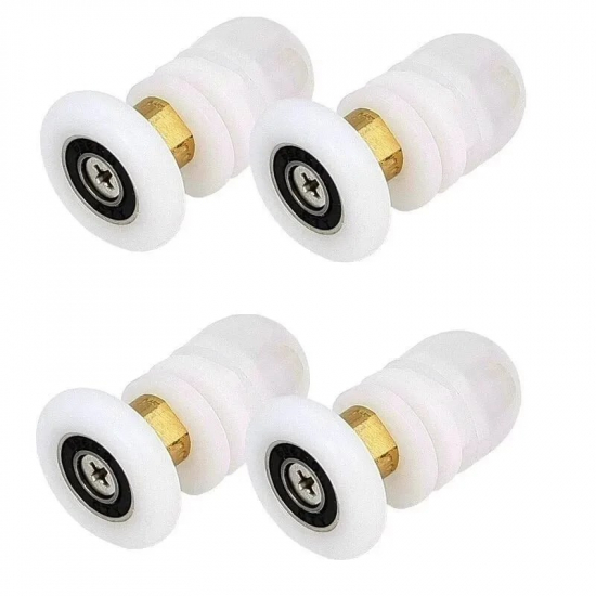 Комплект роликов для душевой кабины одинарных (8 шт) №1-22-Б