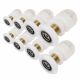 Комплект роликов для душевой кабины одинарных (8 шт) №1-26-Б