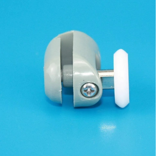 Комплект роликов для душевой кабины одинарных (8шт) с кнопкой №1-23-С