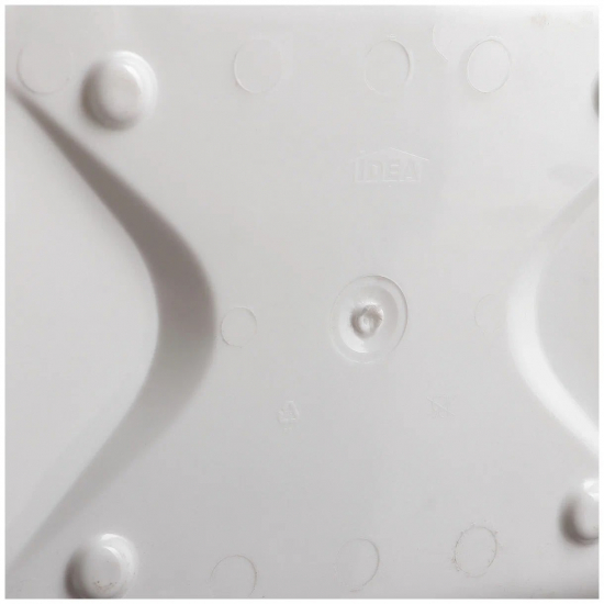 Корзина для белья IDEA Венеция 60 литров белая 