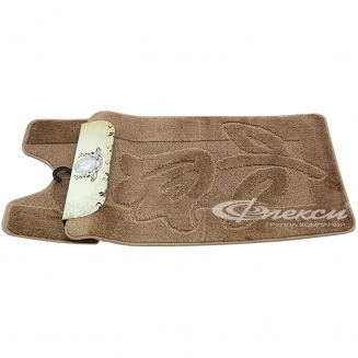 Коврик для ванной ZALEL 2 пр. 55х85 (коричневый)