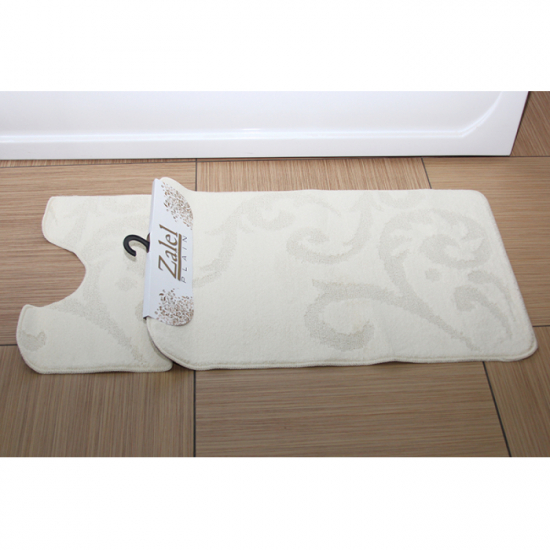 Коврик для ванной ZALEL 2 пр. 55х85 (кремовый)